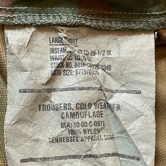 Vintage army trouser pants - Picture 5 of 5